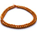 Orange Opaque Cubic Zirconia Beads - 3mm