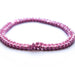 Pink Opaque Cubic Zirconia Beads - 3mm